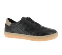 Andrea Conti Damen Low Top Sneaker Freya, Scarpe da Ginnastica Donna, Nero Oro Light Gum, 36 EU