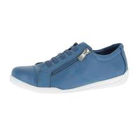 Andrea Conti Damen Low Top Sneaker, Scarpe da Ginnastica Donna, Jeans, 36 EU