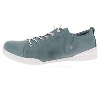 Andrea Conti Damen Low Top Sneaker, Scarpe da Ginnastica Donna, Nero, 41 EU