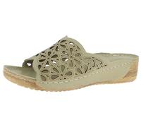 Andrea Conti Damen Pantolette, Mocassino Basso Donna, Avocado, 35 EU