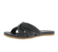 Andrea Conti Damen Pantolette, Mocassino Basso Donna, Nero, 42 EU