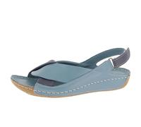 Andrea Conti Damen Sandalette, Sandali Donna, Infinity Blue D Blu, 39 EU