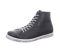 Andrea Conti Damen Schnürer, Scarpe da Ginnastica Donna, Schwarz/Weiß, 36 EU