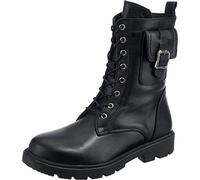 Andrea Conti Donna, Stivali alla Moda, Nero, 36 EU