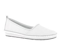 Andrea Conti - Mocassini 0027422, Donna, Bianco (Weiß (Weiß 001)), 38