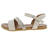 Andrea Conti, Sandali Donna, grigio argentato, 42 EU