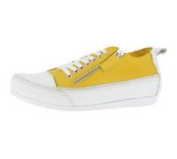 Andrea Conti Scarpe Stringate Donna 0345911, Numero:38 EU, Colore:Giallo