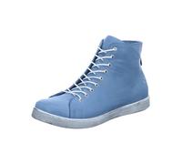 ANDREA CONTI Sneaker alta 'Sneaker High Damen 0341500 398 Echtleder in blau' blu Donna - Scarpe - Nuovi arrivi - Sneakers e scarpe sportive ANDREA CONTI 40