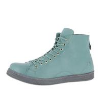 Andrea Conti Sneaker Alte da Donna, Scarpe da Ginnastica, Grigio Petrolio, 36 EU