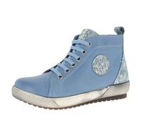 Andrea Conti Sneaker Alte da Donna, Scarpe da Ginnastica, Infinity Blue, 39 EU