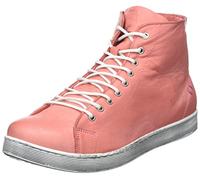 Andrea Conti Sneaker da Donna, Scarpe da Ginnastica, Rosa Antico, 37 EU