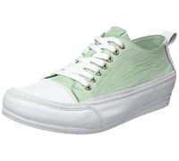 Andrea Conti Sneaker da Donna, Scarpe da Ginnastica, Verde Pastello Bianco, 39 EU
