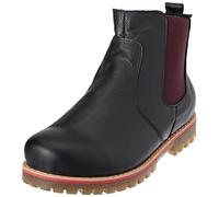 Andrea Conti, Stivaletto Donna, Nero Borgogna, 39 EU