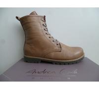 Andrea Conti Stivali Donna Stivaletti In Pelle Marrone 0342847