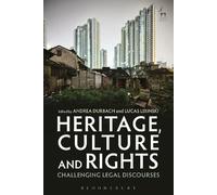Andrea Durbach Heritage, Culture and Rights (Copertina rigida)