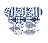 Andrea Fontebasso 1760 by Tognana Servizio di Piatti Blue Mirage 18 pezzi