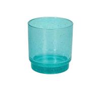 ANDREA FONTEBASSO 1760 Set 6 bicchieri impilabili 320 cc Vetro Azzurro Linea Watercolor