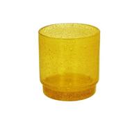 ANDREA FONTEBASSO 1760 Set 6 bicchieri impilabili 320 cc Vetro Giallo Linea Watercolor