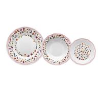 Andrea Fontebasso AJ070182401 piatto da portata Porcellana Multicolore Rotondo Set da portata Andrea Fontebasso