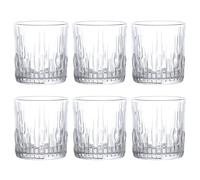 ANDREA FONTEBASSO SET 6 BICCHIERI ACQUA 330 ML IN VETRO TRASPARENTE - GRIFFE