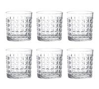 ANDREA FONTEBASSO SET 6 BICCHIERI ACQUA 350 ML IN VETRO TRASPARENTE - ARTICA
