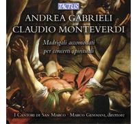 Andrea Gabrieli Andrea Gabrieli/Claudio Monteverdi: Madrigali Accomodati... (CD)