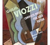 Giulio Viozzi Giulio Viozzi: Complete Music for Solo Guitar (CD) Album