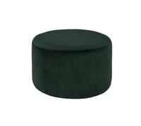 Andrea House Pouf rotondo in velluto verde Pouf rotondo in velluto verde
