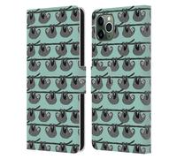 ANDREA LAUREN DESIGN ANIMALI CUSTODIA COVER A PORTAFOGLIO PER APPLE iPHONE
