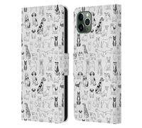 ANDREA LAUREN DESIGN ANIMALI CUSTODIA COVER A PORTAFOGLIO PER APPLE iPHONE