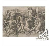 Andrea Mantegna Jigsaw Puzzle museo,1000 Pcs Rompicapo disegno Classici, Puzzles arte, Puzzle Per Gioco Familiare, Regalo Per Amore E Amico, Festa Gioco
