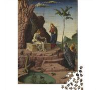Andrea Mantegna Puzzle dipinto Da 1000 Pezzi, Puzzles museo Per Adulti, opere d'arte famose nel mondo Impossible Rompicapo, Gioco Di Abilità Colorato, Regalo Per Le Vacanze O Per Il Compleanno