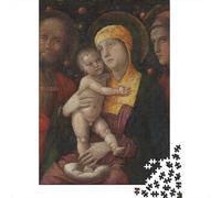 Andrea Mantegna Puzzles in Legno, Rompicapo opere d'arte famose nel mondo 1000 Pezzi, dipinto Puzzle Impegnativi Adulti, Puzzle arte Di Natale, Regali Di Festa,