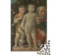 Andrea Mantegna Puzzles museo Per Adulti, Puzzle Impossible, Jigsaw Rompicapo opere d'arte famose nel mondo, Puzzle dipinto Stampa Di Alta Qualità, Regalo Di Compleanno, 1000 Pezzi