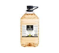 Andrea Milano, Aceto di Vino Bianco, Ideale da Abbinare a Verdure Crude, Ottimo per Marinature e Salse, Gusto Equilibrato, 6% di Acidità, Made in Italy, 5 L