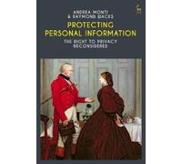 Andrea Monti Raymond Wacks Protecting Personal Information (Tascabile)