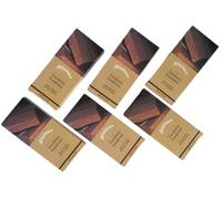 Andrea Stainer - Kit da 6 tavolette di Cioccolato mono gusto. Il Kit contenente 6 Tavolette di cioccolato fondente senza zucchero, con edulcorante: maltitolo