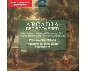 Andrea Stefano Arcadia Rediscovered: Solo Soprano Cantatas in 18th-century (CD)
