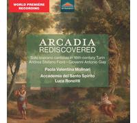 Andrea Stefano Fi Arcadia Rediscovered: Solo Soprano Cantatas in 18th-century Tu