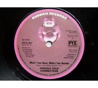 Andrea True Connection - WHAT'S YOUR NAME WHAT'S YOUR NUMBER 7" (VINYL 45) UK BUDDAH 1977