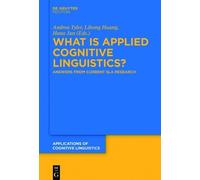 Andrea Tyler What is Applied Cognitive Linguistics? (Copertina rigida)