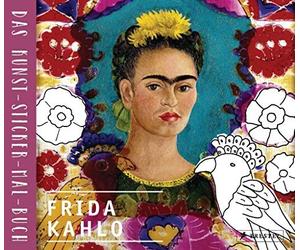 Andrea Weißenbach Frida Kahlo: Das Kunst-Sticker-Mal-Buch (Tascabile)