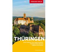 Andreas Bechman TRESCHER Reiseführer Thüringen: Erfurt, Weimar, Thür (Tascabile)