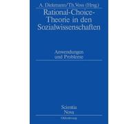 Andreas Diekman Rational-Choice-Theorie in Den Sozialwissensc (Copertina rigida)