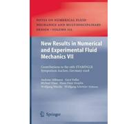 Andreas Dillman New Results in Numerical and Experimental Fluid Mech (Tascabile)