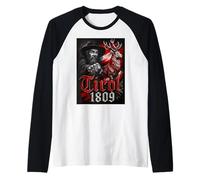 Andreas Hofer T-Shirt Dem Land Tirolo la fedeltà Tirolese Maglia con Maniche Raglan