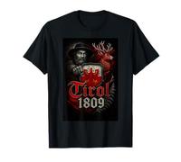 Andreas Hofer T-Shirt Dem Land Tirolo la fedeltà Tirolese Maglietta