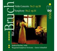 Andreas Krecher Bruch: Symphony No.2/Violin Concerto No.3 (CD)