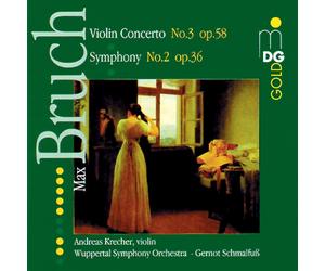 Andreas Krecher Bruch: Symphony No.2/Violin Concerto No.3 (CD)