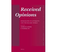 Andreas Lammer Received Opinions: Doxography in Antiquity and (Copertina rigida)